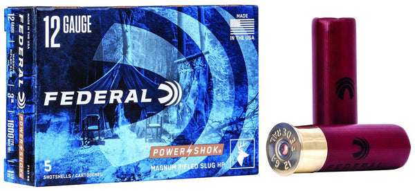 FED. 12GA 3” MAG. 1 1/4oz SLUGS