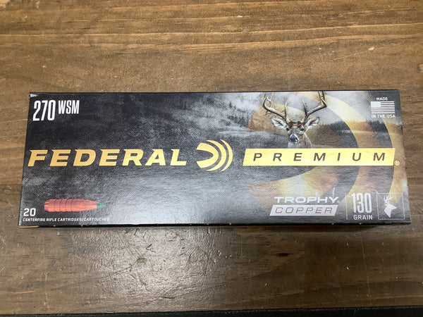 Federal Premium 270WSM 130 GR