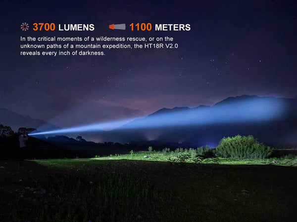 Fenix HT18R V2.0 Long-Distance Flashlight