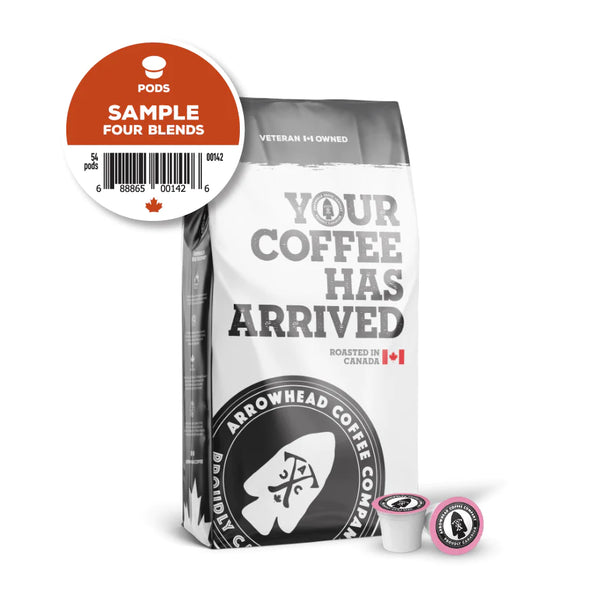 Arrowhead 4 Blends Variety Pack; Pods - 54 Cups