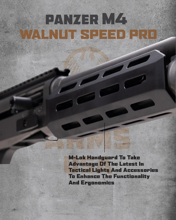EGE PANZER ARMS M4 SPEED PRO 12 GA SEMI AUTO 18.6″ WOOD