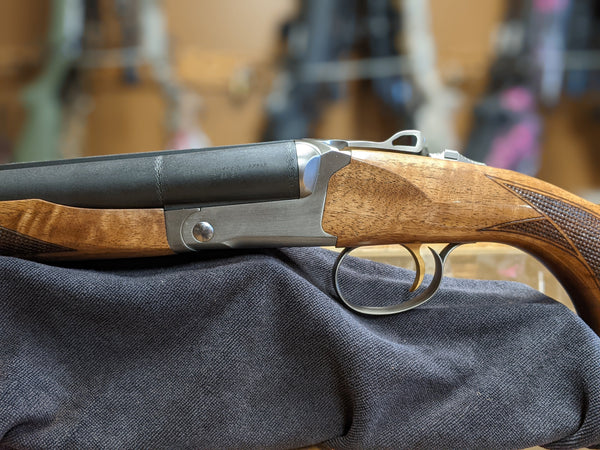 CHURCHILL 512 Silver 20 ga. SxS 12.5" WALNUT STOCK