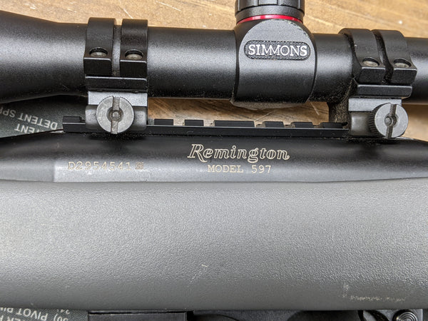 Remington 597 .22LR w/Scope (consignment)