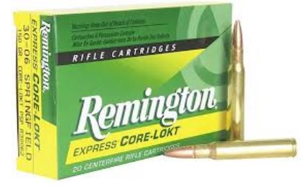 Remington 30.06 SPFLD. 165GR. PTD SP
