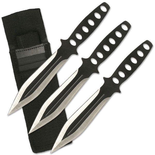 PERFECT POINT RC – 8″ – SILVER/BLK BLADE – STAINLESS STEEL