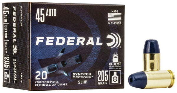 FEDERAL SYNTEC 45 AUTO SJHP 20 RDS