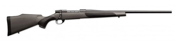 Weatherby Vanguard 300 Win Mag, Synthetic 26 Black w/ Grey Griptonite Stock, Blued barrel