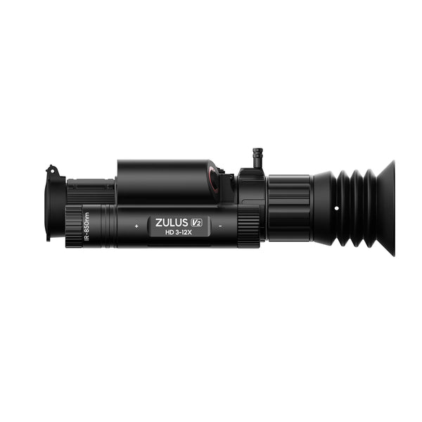 DNT ZULUS HD V2 3-12X Day & Night Vision Scope with Laser Rangefinder