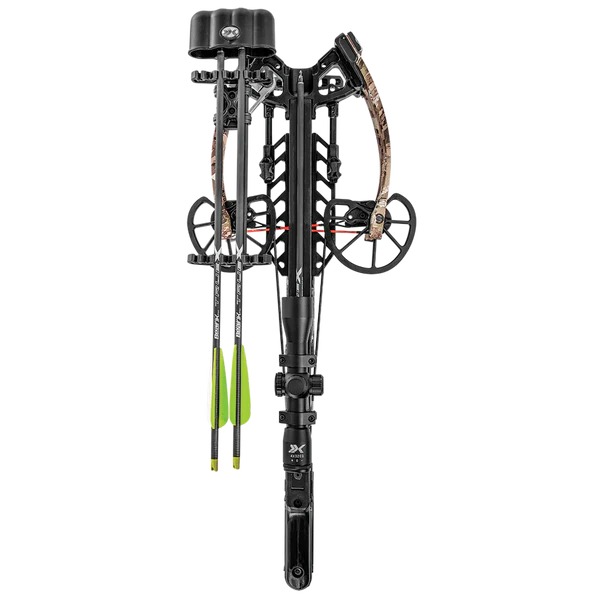 Bear Archery Impact CDXV crossbow 420 FPS, 8.125" wide Veil Stoke camo