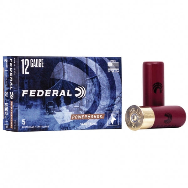 Federal 12 GAUGE 2.75" 1 OZ. SABOT SLUG