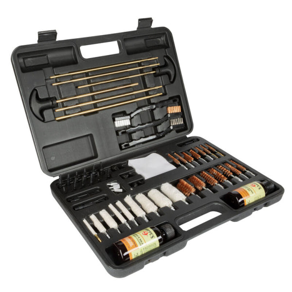 Hoppes 62 PC UNIVERSAL HARD CASE CLEANING KIT W/ NO9 CLEANER & OIL