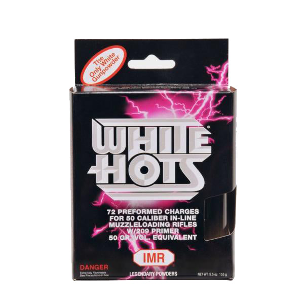 IMR White Hots muzzleloader charges .50 cal
