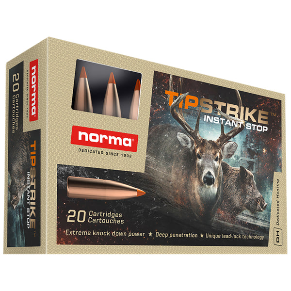 Norma 6.5X55 140GR TIPSTRIKE AMMO NOR-20166532