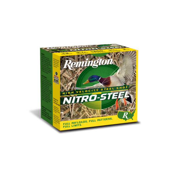 Remington 12GA 3" 1 3/8OZ #2 NITRO-STEEL