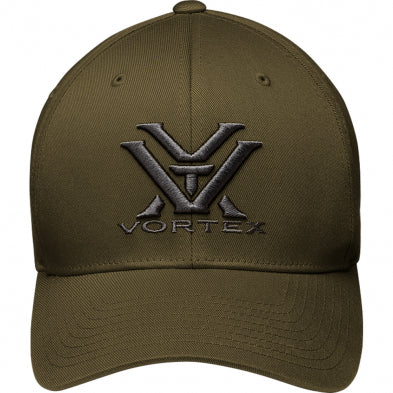 Vortex FlexFit Cap: Drab Olive VT-120-66-ODB-SM