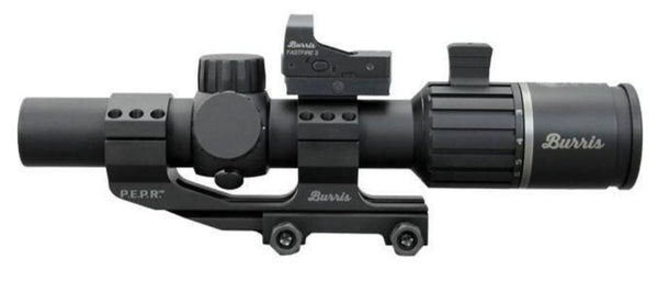 Burris Optics, RT-6, 1-6x24mm, SFP Ballistic Circle Dot Reticle, 30mm Maintube, PEPR Mount, FastFire III