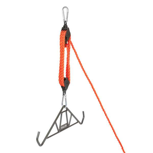 Allen Heavy-Duty Gambrel & Hoist, Holds up to 1,200 lbs., Steel