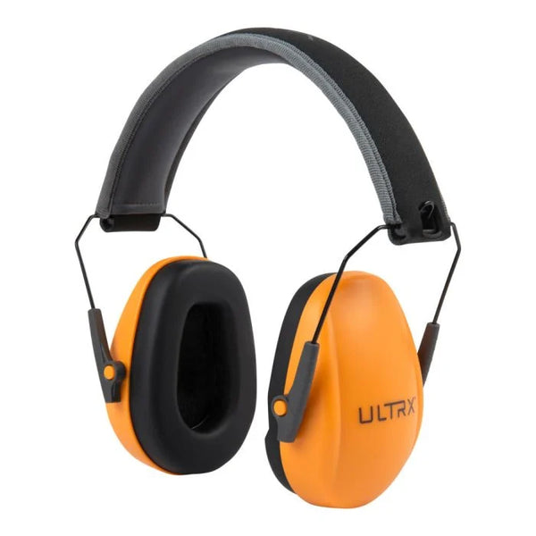 ULTRX Slim Profile Youth Passive Earmuff, Orange - 4172