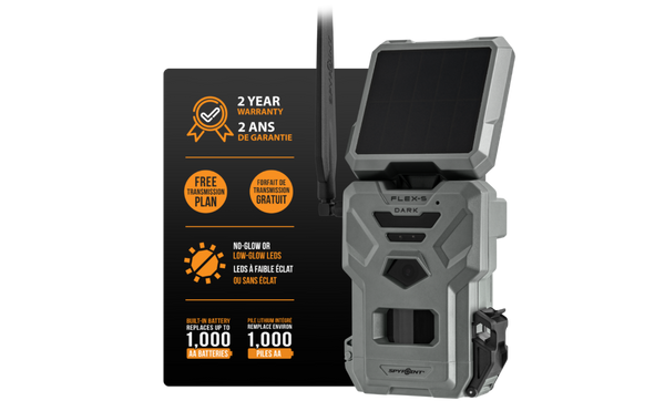Spypoint FLEX-S-DARK Solar Cellular Trail Camera