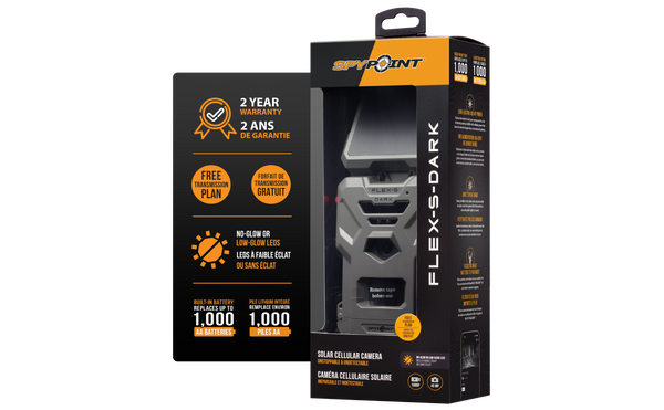 Spypoint FLEX-S-DARK Solar Cellular Trail Camera