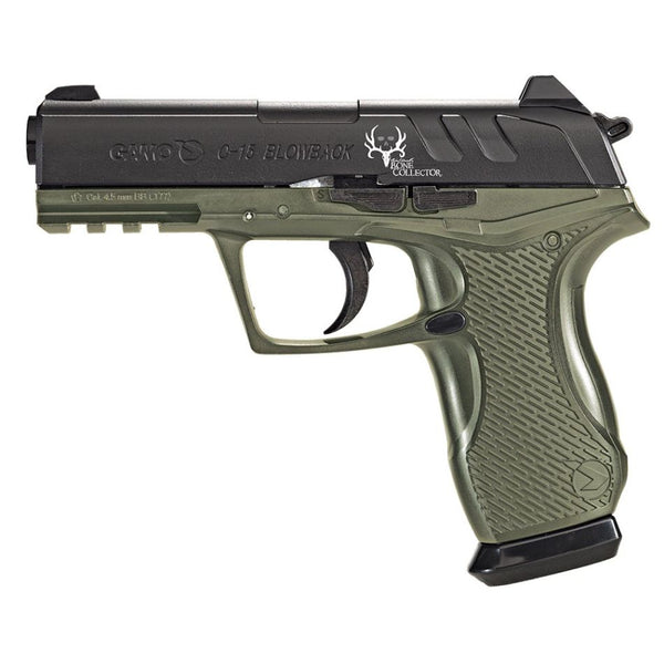 Gamo C-15 BONE COLLECTOR BLOWBACK PELLET/STEEL BB CLAMPACK .177