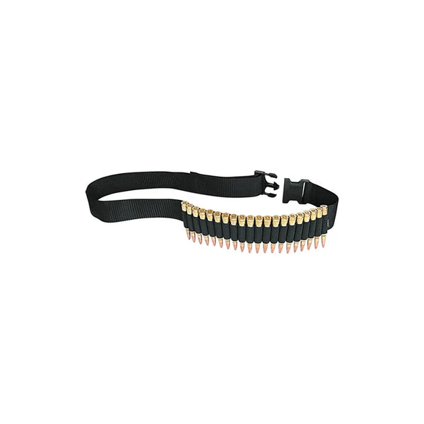 Allen Rifle Cartridge Belt Holder, Holds 20-Cartridges, Black
