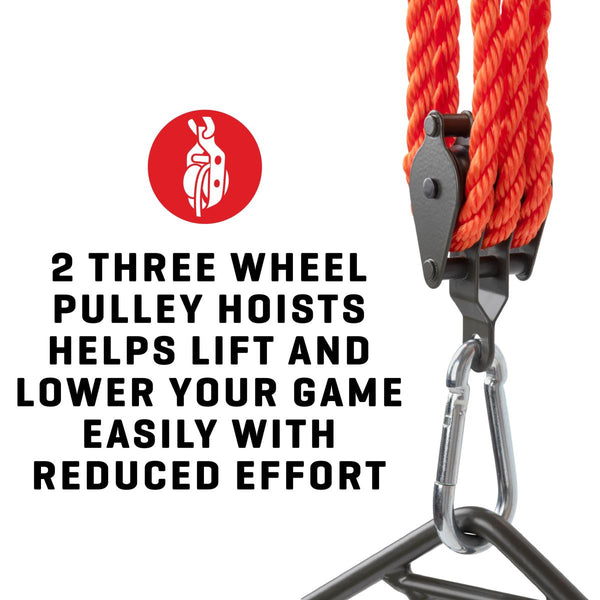 Allen Heavy-Duty Gambrel & Hoist, Holds up to 1,200 lbs., Steel