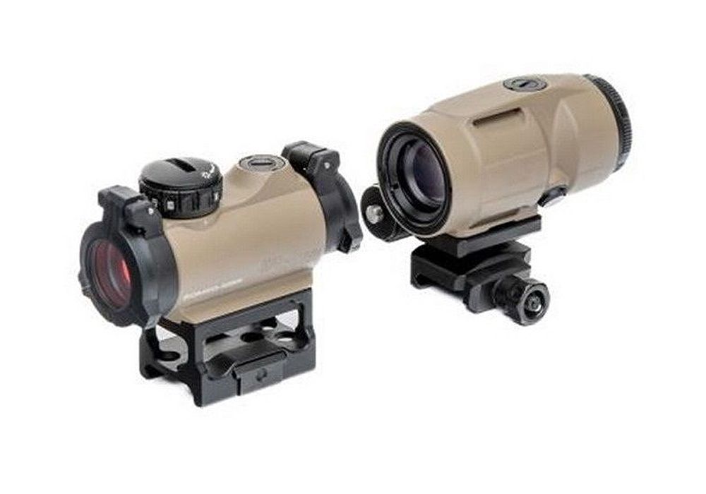 SIG SAUER ROMEO-MSR&JULIET3 実物 Sig Sauer Romeo MSR Red Dot with Juliet3-Micro Magnifier