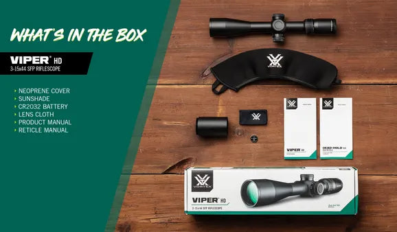 Vortex Viper HD 3-15x44 SFP BDC MOA