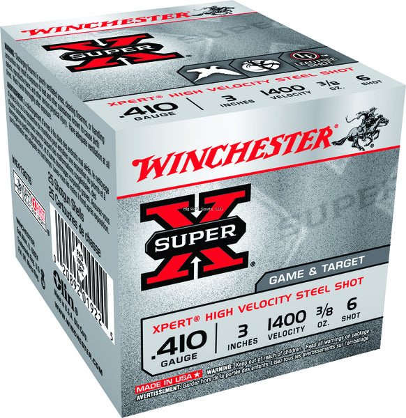 Winchester Super-X .410 GA, 3 in, No. 6