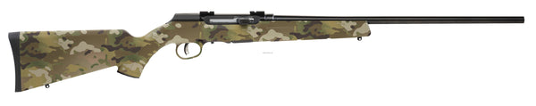 Savage A22 Camo Semi-Auto Rimfire Rifle, 22 LR