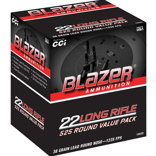 CCI Blazer 22LR 38Gr LRN 525 Round Brick