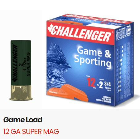 CHALLENGER Super Mag 12 ga. 2-3/4” 11/2 oz. #5