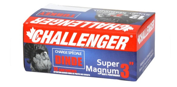 Challenger Ammo Turkey Shotshell 12 GA, 3", 2 oz, #5, 10 Rnd