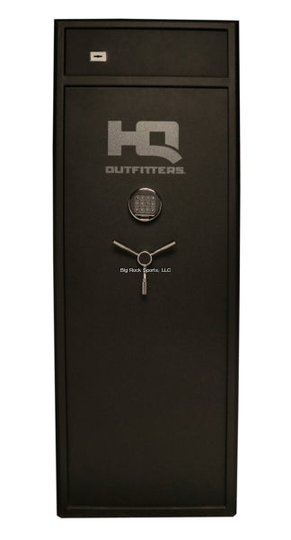 HQ Outfitters 16 Gun Safe electronic Keypad w/ Top Compartment