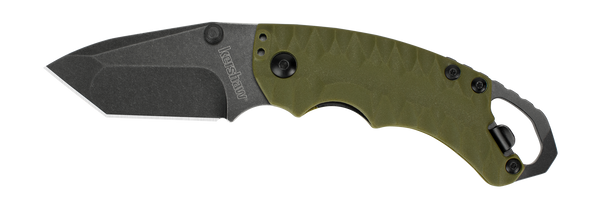 Kershaw SHUFFLE II - TANTO, OLIVE, BLACKWASH MODEL 8750TOLBW