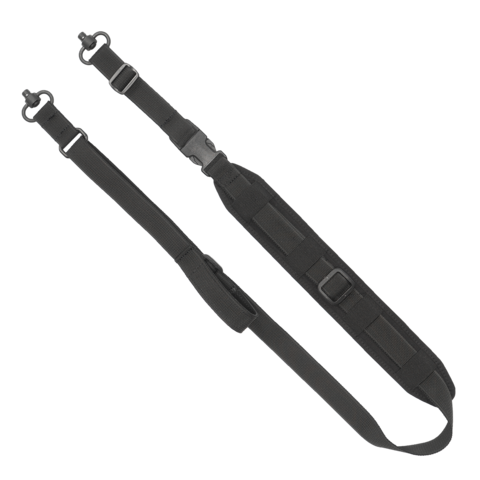 Grovtec QS 2-POINT SENTINEL SLING BLACK W/PUSH BUTTON SWIVELS GRO-GTSL129