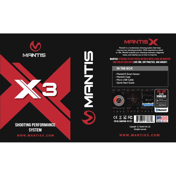 Mantis X3 Shooting Performance System: MT-1002