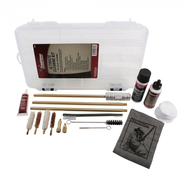 Traditions ULTIMATE CLEANING KIT W/PLANO BOX .45/.50 CAL