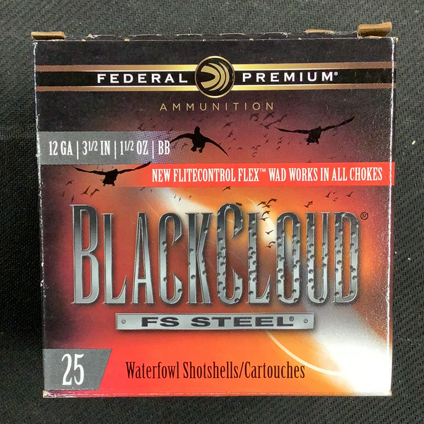 Federal Premium Blackcloud 12 gauge 3 1/2” BB