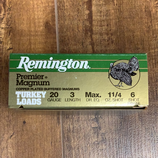 Remington 20ga 3” #6 Turkey Load