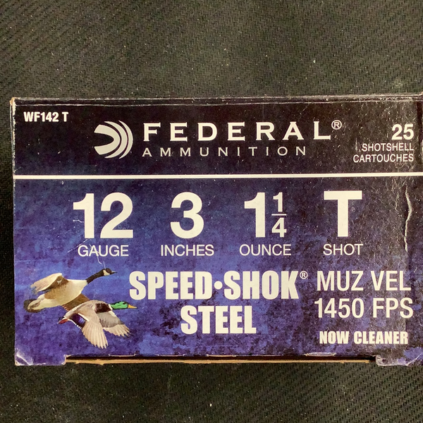 Federal 12 gauge 3” T