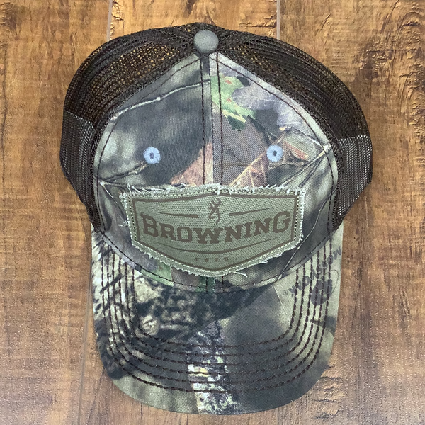 Browning Atlus Trucker Camo Hat
