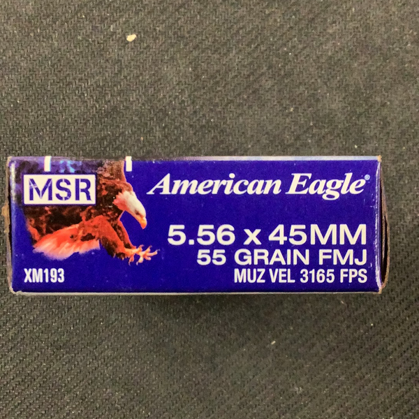 Federal American Eagle 5.56mm FMJ