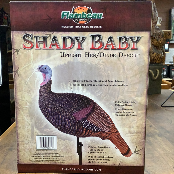 Flambeau Shady Baby Upright Hen Turkey Decoy