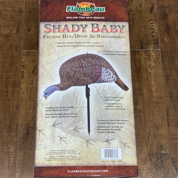 Flambeau Shady Baby Feeding Hen Turkey Decoy