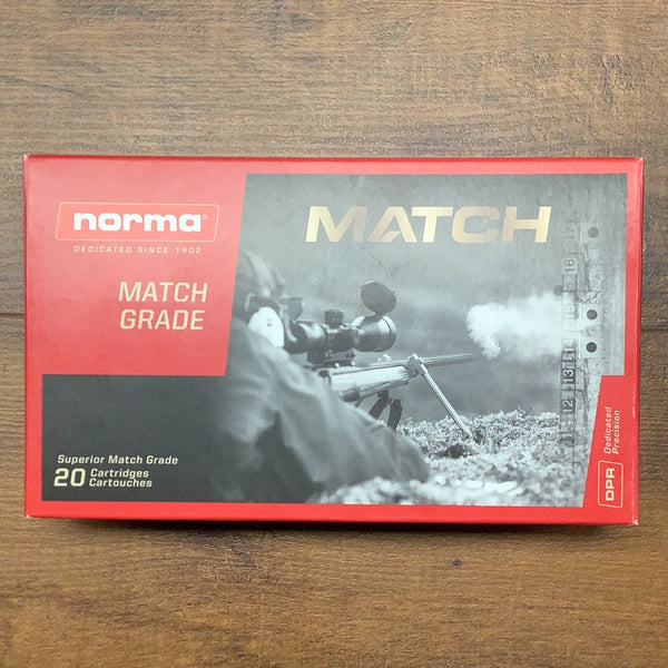 Norma .338 Lapua magnum 250gr Sierra Match King