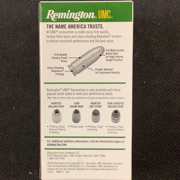 Remington .38 Special 130gr FMJ