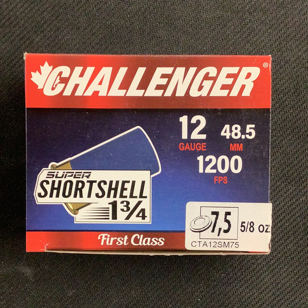 Challenger 12 gauge 1 3/4” Shortshell #7.5