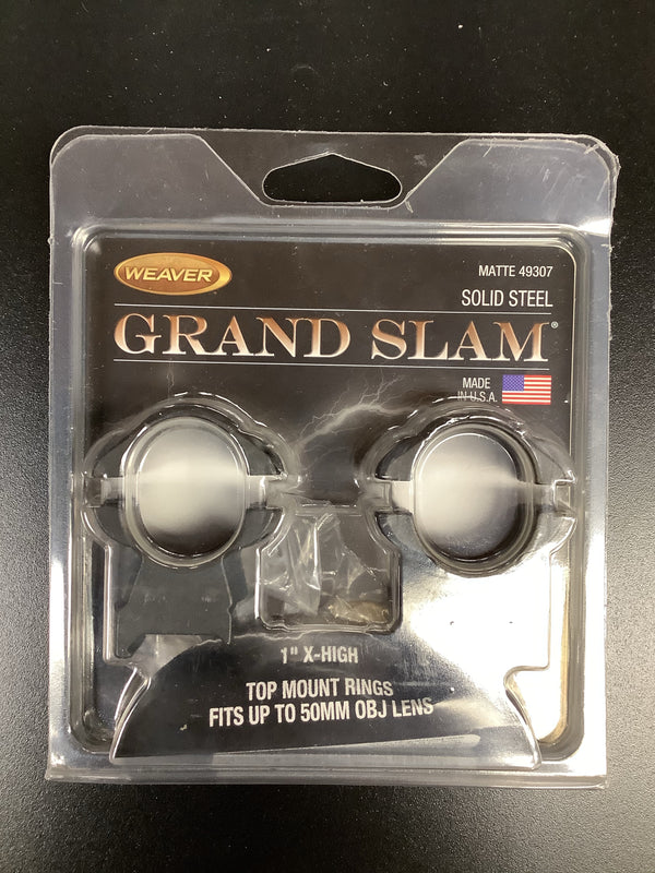 Weaver 49307 Grand Slam 1” X-High Scope Rings